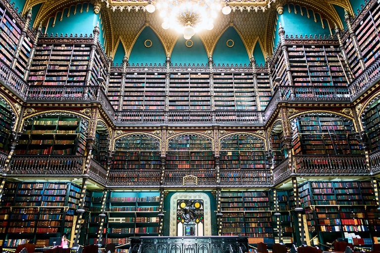 The Royal Portuguese Cabinet of Reading in Rio de Janeiro, Brazil.