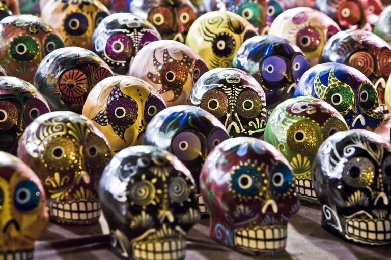 Sugar skulls culture painting