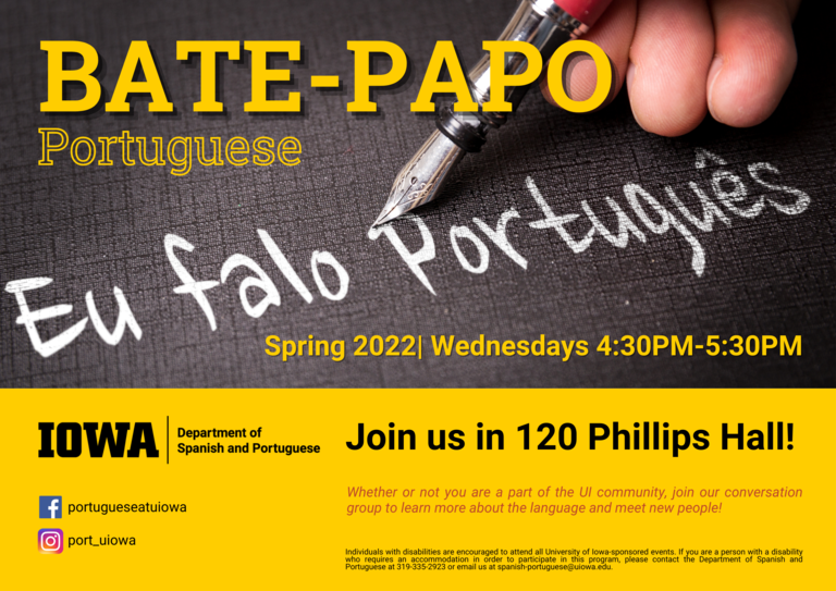 SP22 Portuguese Conversation Hour